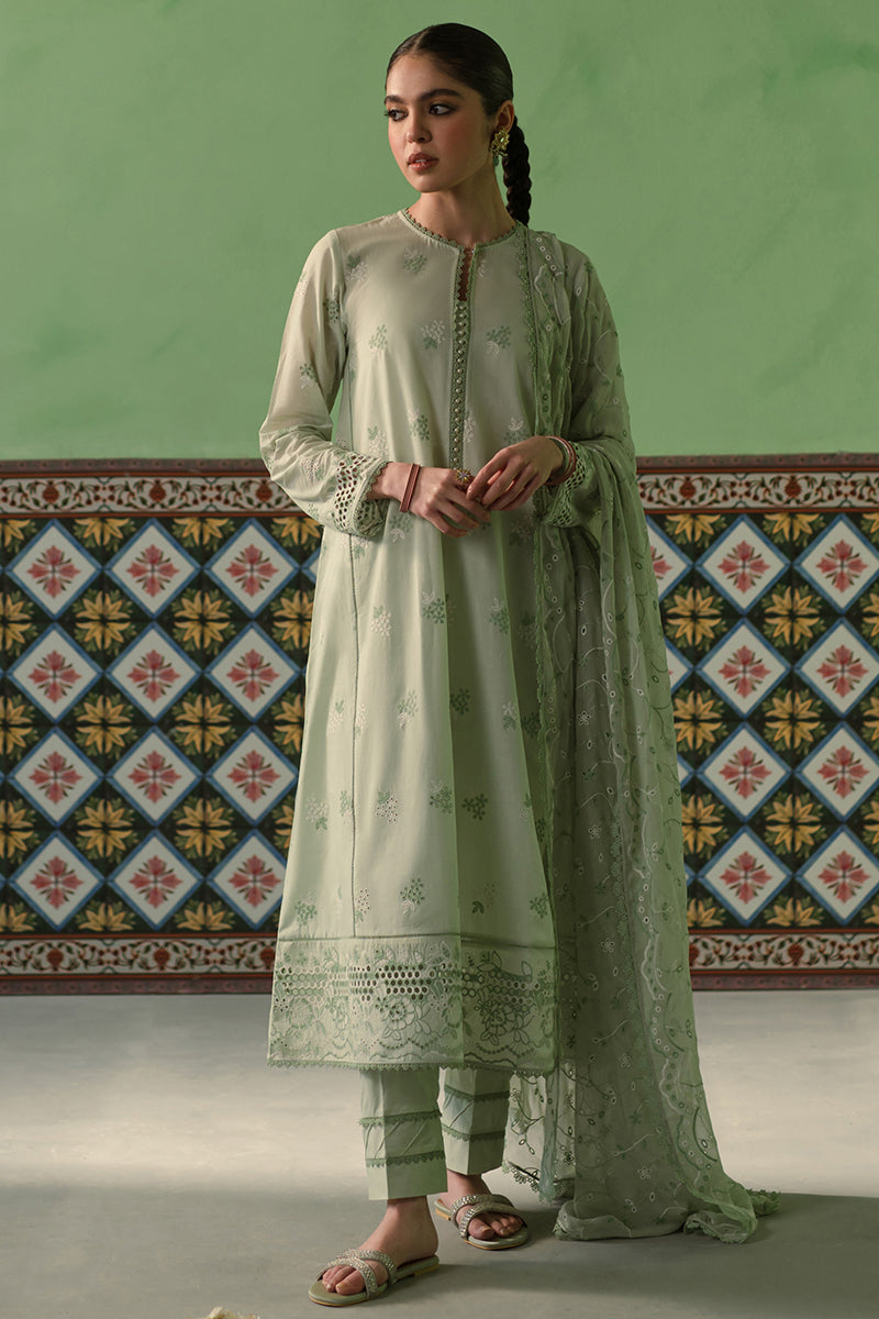 Cross Stitch | Chikankari Lawn Collection | P-01 - Maria Faisal