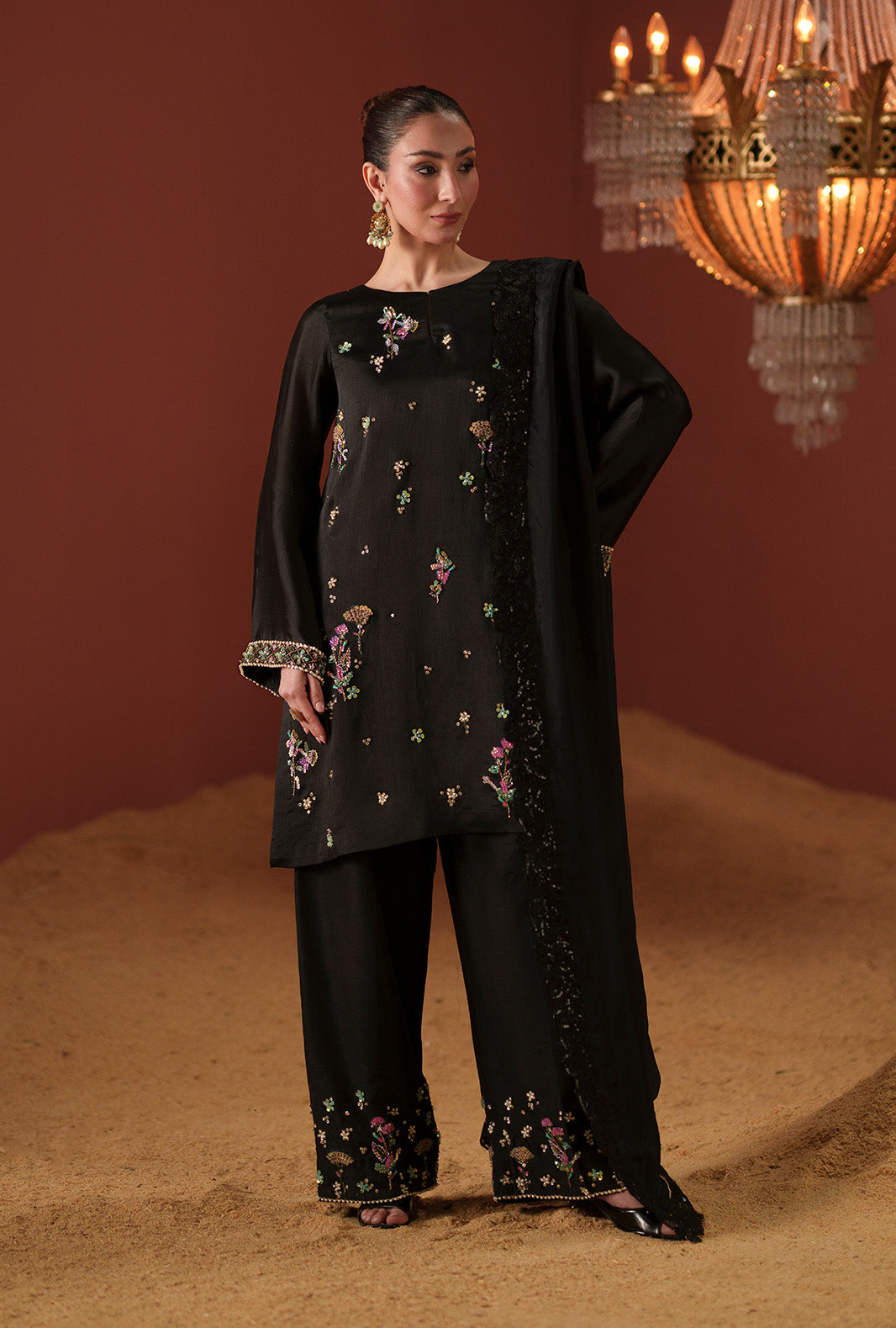 AJR Couture | Modern Muse Luxe Pret | Mireya - Formal Dress - available at Maria Faisal in UK and USA.