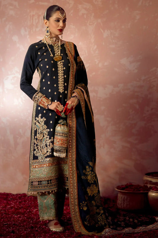 AJR Couture | Mushk The Silk Edit | Khushboo by Maria Faisal - Registered Vendor of : AJR Couture - type : Pakistani Designer Dress - 100% original wedding dresses