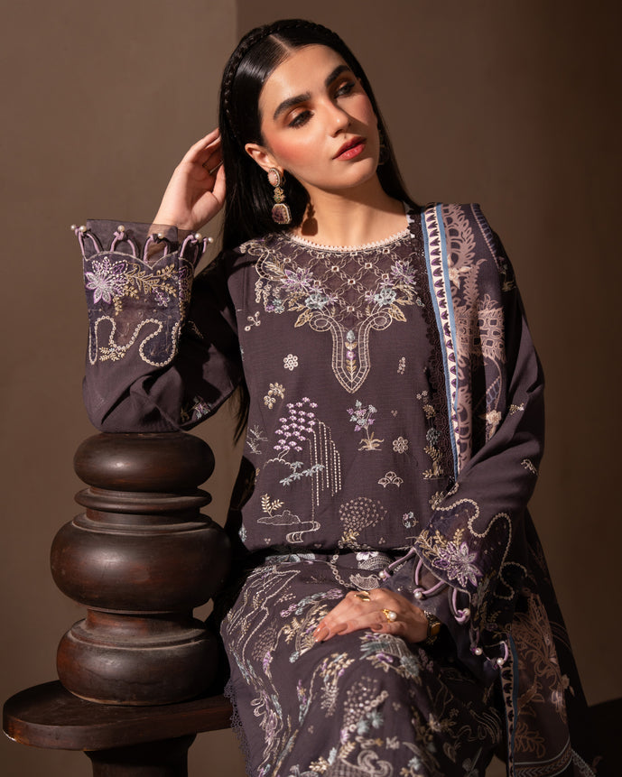 Parishay | Veranda Winters 26 |VR-09 - Luxury Dress - available at Maria Faisal in UK and USA.