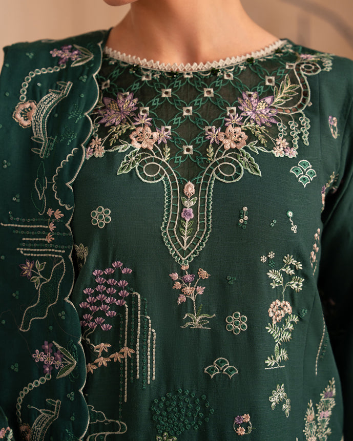 Parishay | Veranda Winters 26 |VR-10 - Luxury Dress - available at Maria Faisal in UK and USA.