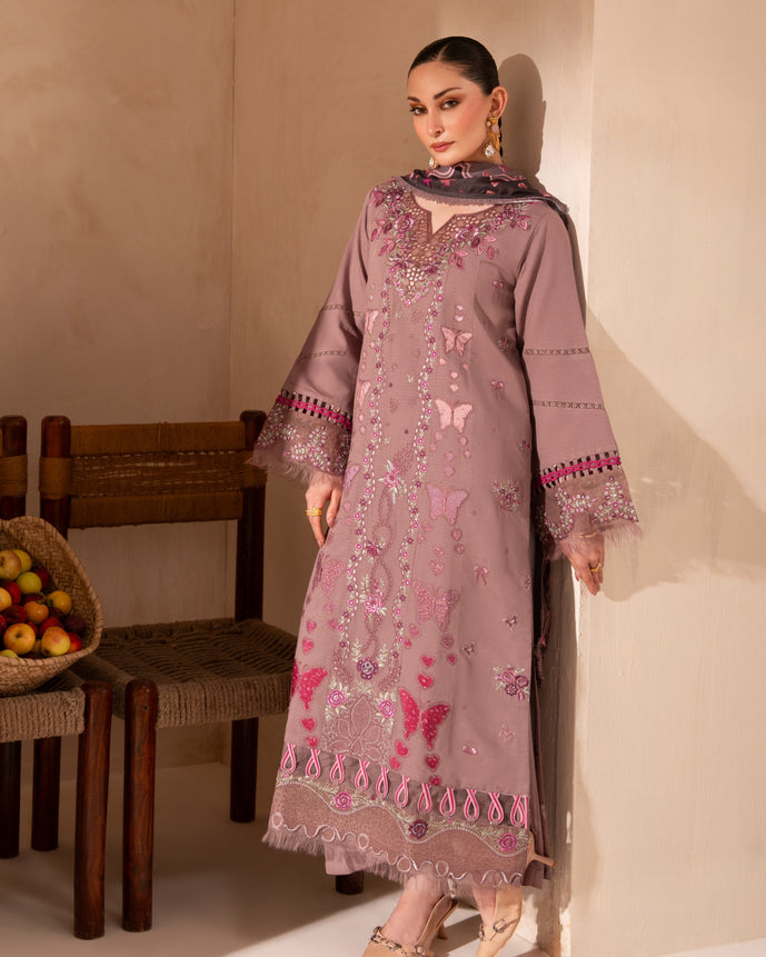 Parishay | Veranda Winters 26 | VR-16 - Luxury Dress - available at Maria Faisal in UK and USA.
