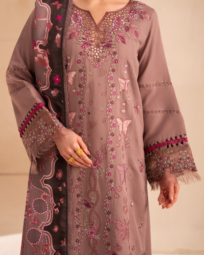 Parishay | Veranda Winters 26 | VR-16 - Luxury Dress - available at Maria Faisal in UK and USA.