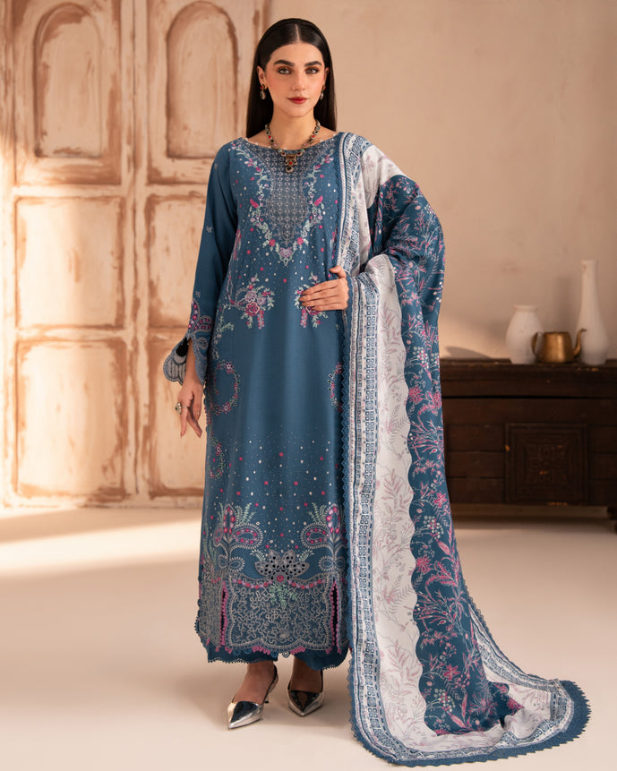 Parishay | Veranda Winters 26 | VR-04 - Luxury Dress - available at Maria Faisal in UK and USA.