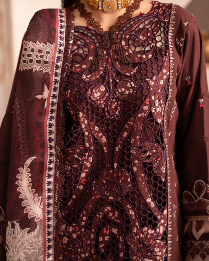 Parishay | Veranda Winters 26 |VR-08 - Luxury Dress - available at Maria Faisal in UK and USA.