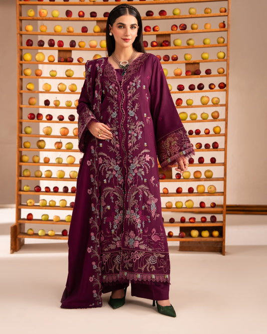 Parishay | Veranda Winters 26 |VR-02 - Luxury Dress - available at Maria Faisal in UK and USA.