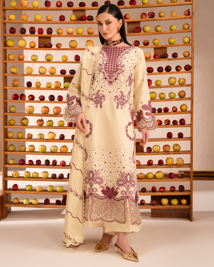 Parishay | Veranda Winters 26 |VR-03 - Luxury Dress - available at Maria Faisal in UK and USA.