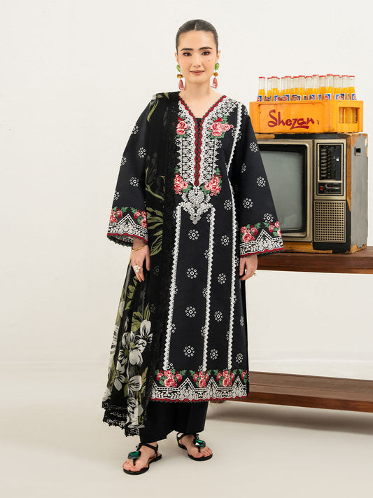 Mahnur | Anaya Lawn | ANA-001 - Luxury Dress - available at Maria Faisal in UK and USA.
