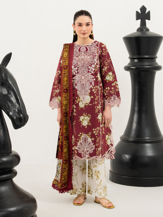 Mahnur | Anaya Lawn | ANA-012 - Luxury Dress - available at Maria Faisal in UK and USA.