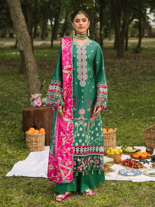 Mahnur | Dahlia Luxury Lawn 25 | Ara by Maria Faisal - Registered Vendor of : Mahnur - type : Ladies Clothes - 100% original wedding dresses