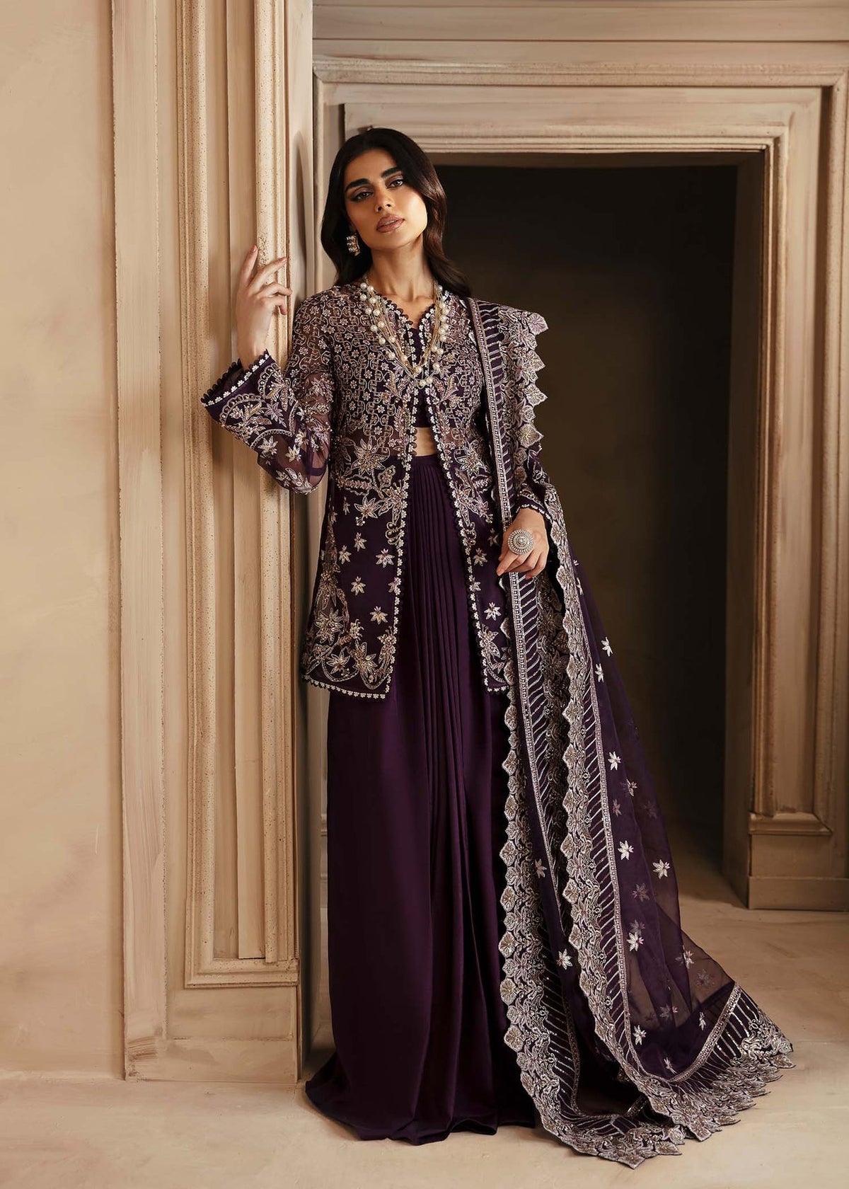Akbar Aslam | Deewani Wedding Formals | Elowen - Ladies Clothes 