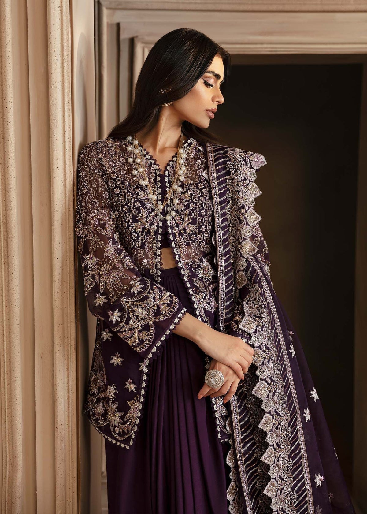 Akbar Aslam | Deewani Wedding Formals | Elowen - Ladies Clothes 