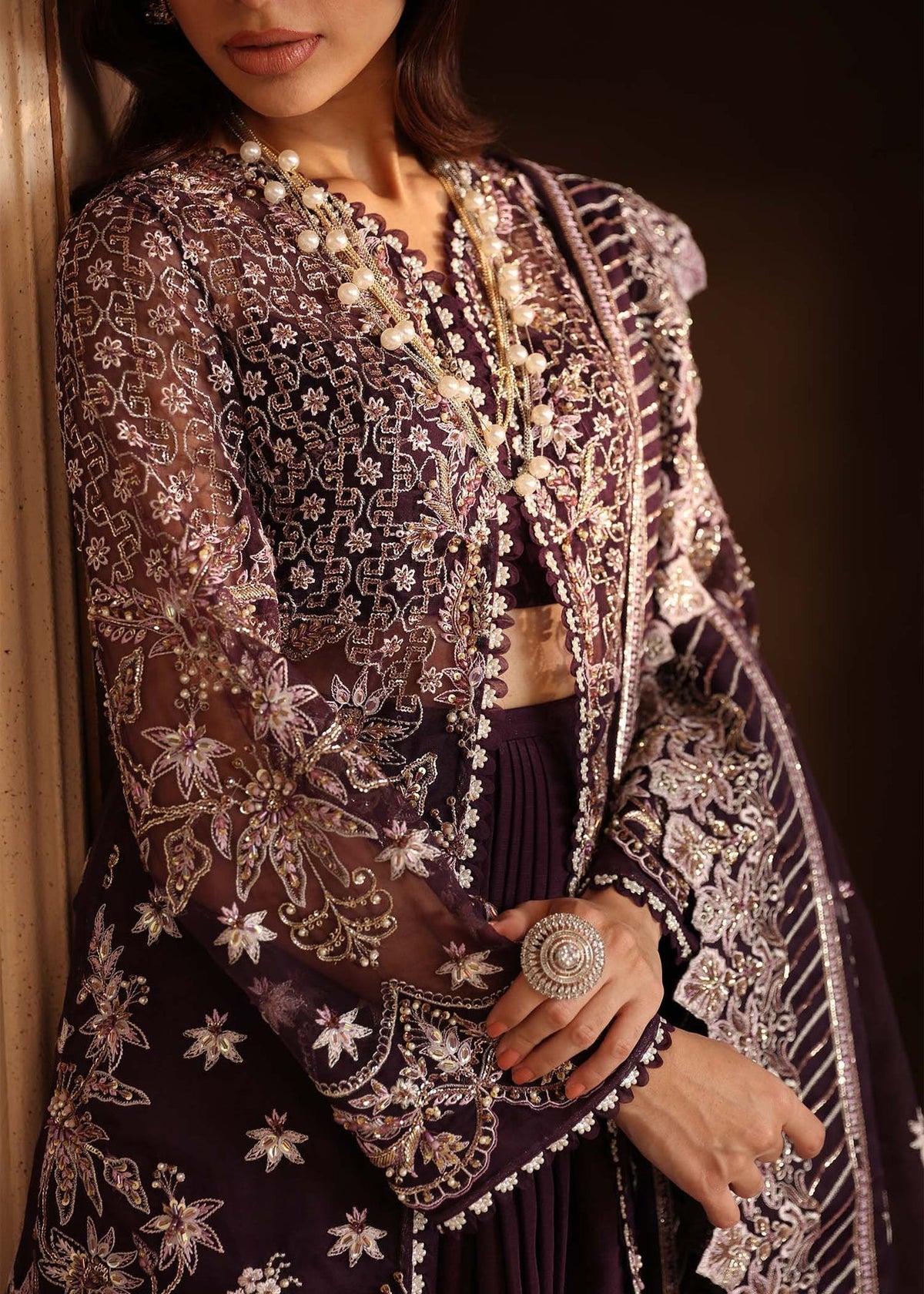 Akbar Aslam | Deewani Wedding Formals | Elowen - Ladies Clothes 