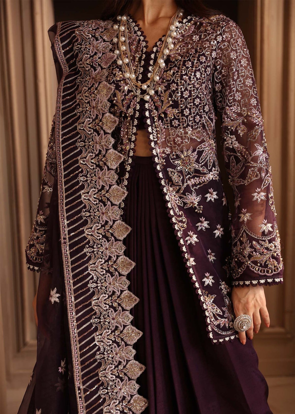 Akbar Aslam | Deewani Wedding Formals | Elowen - Ladies Clothes 
