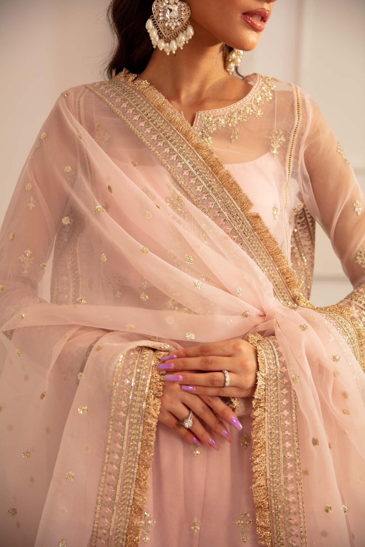 Akbar Aslam | Velora Formal Pret | Rosette - Ladies Clothes 