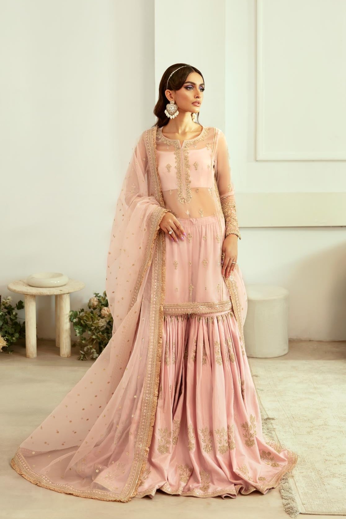 Akbar Aslam | Velora Formal Pret | Rosette - Ladies Clothes 