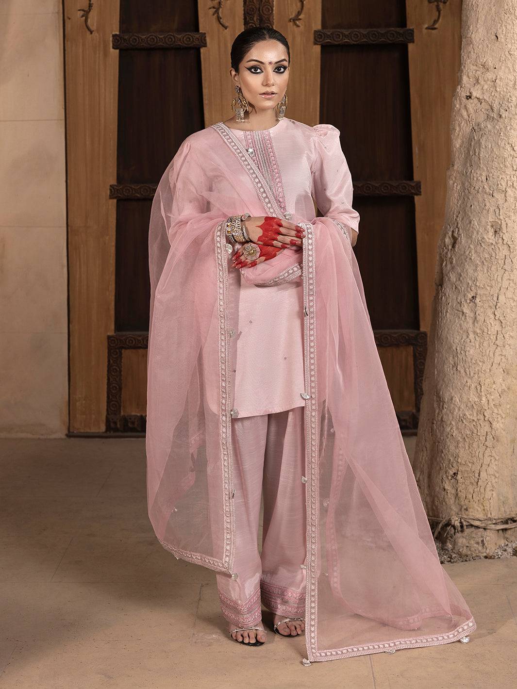 Hem Stitch | Raw Silk Edit 25 | Aleeha by Maria Faisal - Registered Vendor of : Hemstitch - type : Ladies Clothes - 100% original wedding dresses