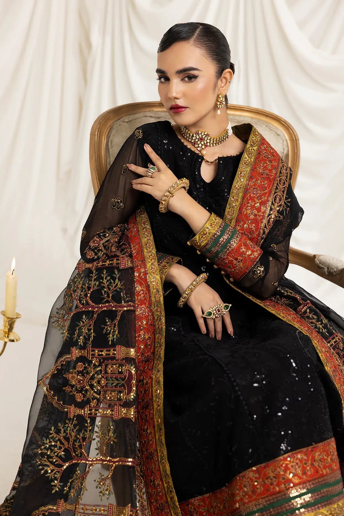 Alizeh | Formals Collection | Mehlika B (BLACK)