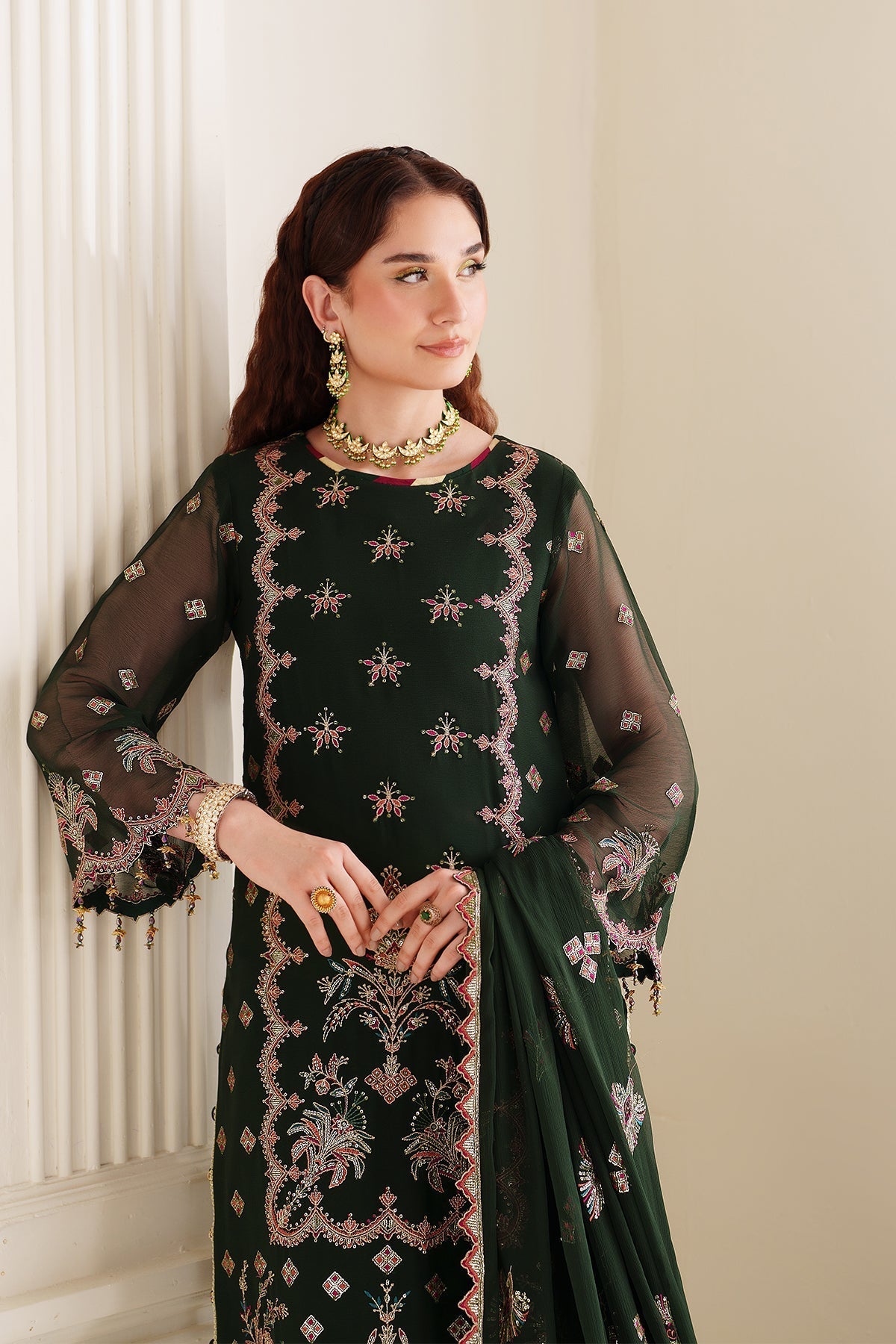 Alizeh | Dua Formals 24 | AF-DUA-3029-Hoor - Ladies Clothes - Maria Faisal