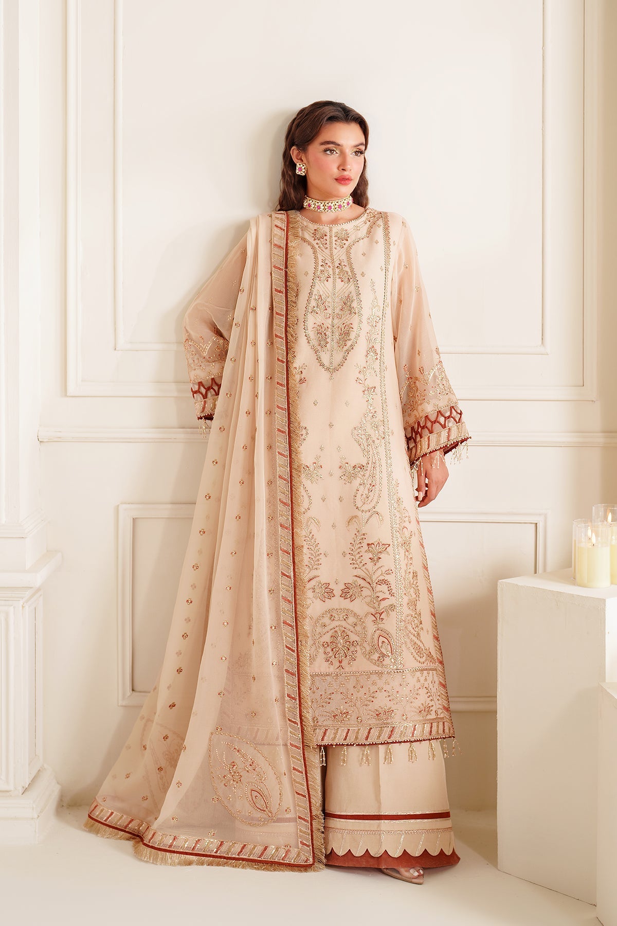 Alizeh | Dua Formals 24 | AF-DUA-3028-Emel - Ladies Clothes - Maria Faisal