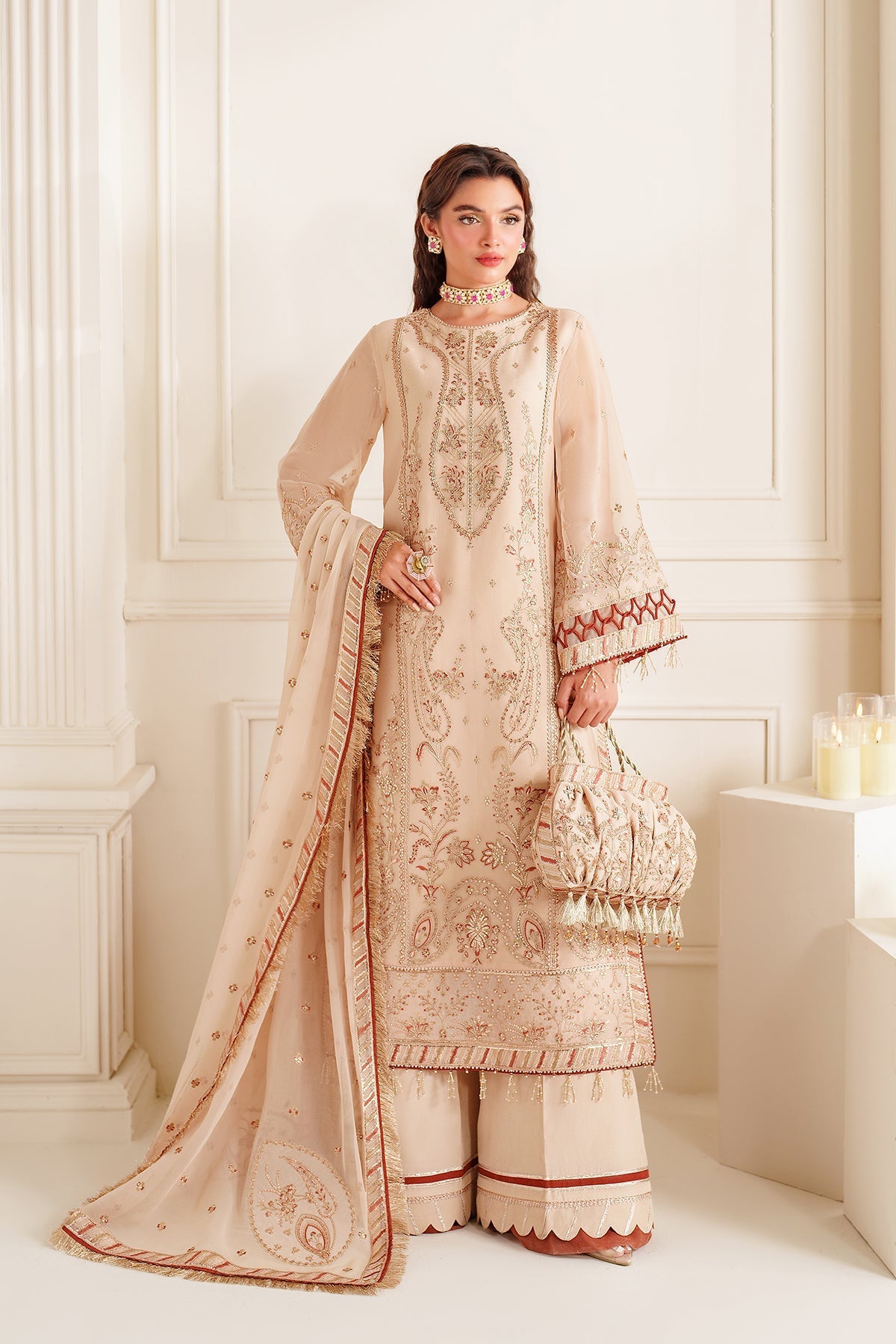 Alizeh | Dua Formals 24 | AF-DUA-3028-Emel - Ladies Clothes - Maria Faisal