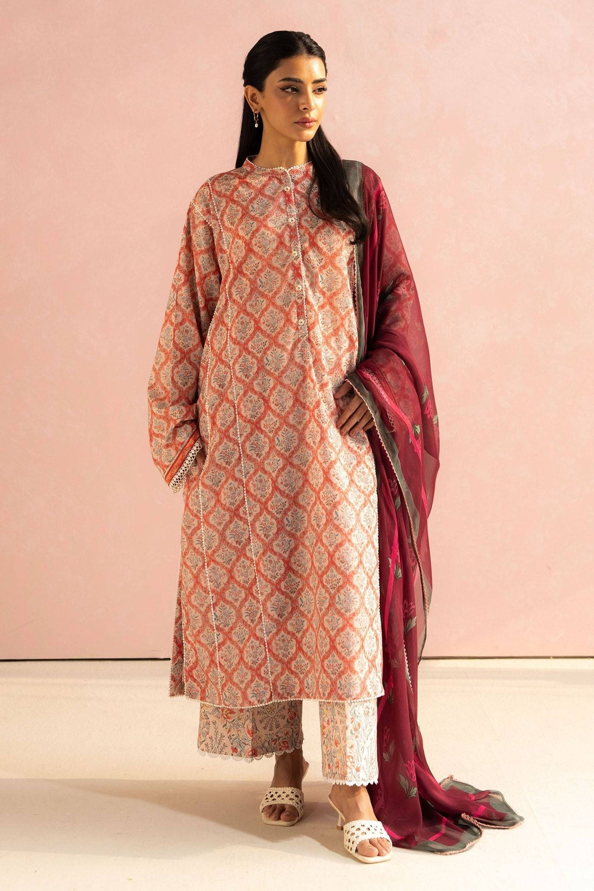 Zara Shahjahan | Coco Prints 25 | Amaya-10A by Maria Faisal - Registered Vendor of : Zara Shahjahan - type : Ladies Clothes - 100% original wedding dresses