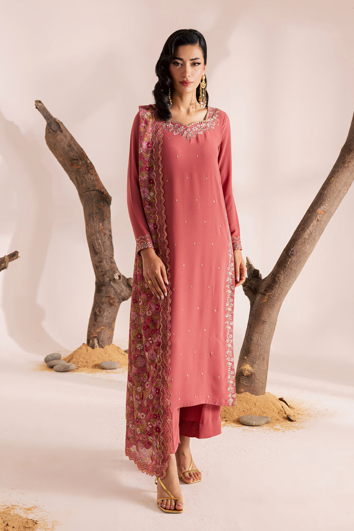 Batik | Winter 25 | Amelia - Casual Dress - available at Maria Faisal in UK and USA.