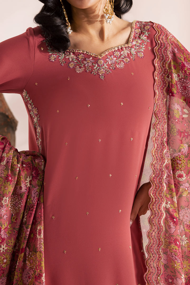 Batik | Winter 25 | Amelia - Casual Dress - available at Maria Faisal in UK and USA.