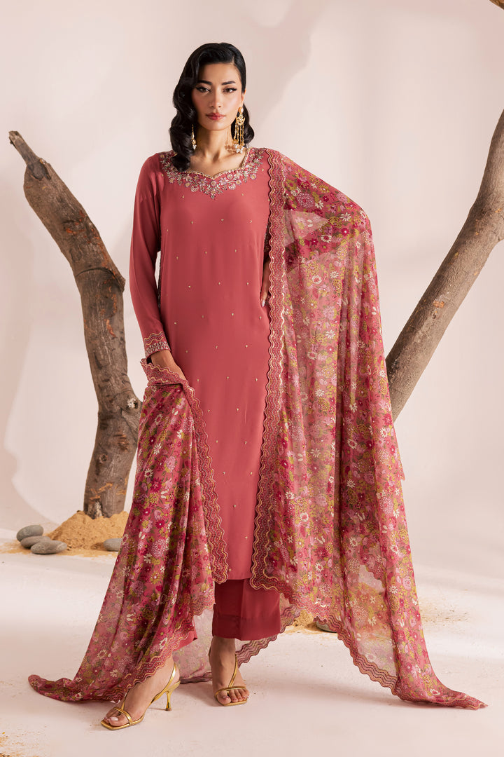Batik | Winter 25 | Amelia - Casual Dress - available at Maria Faisal in UK and USA.