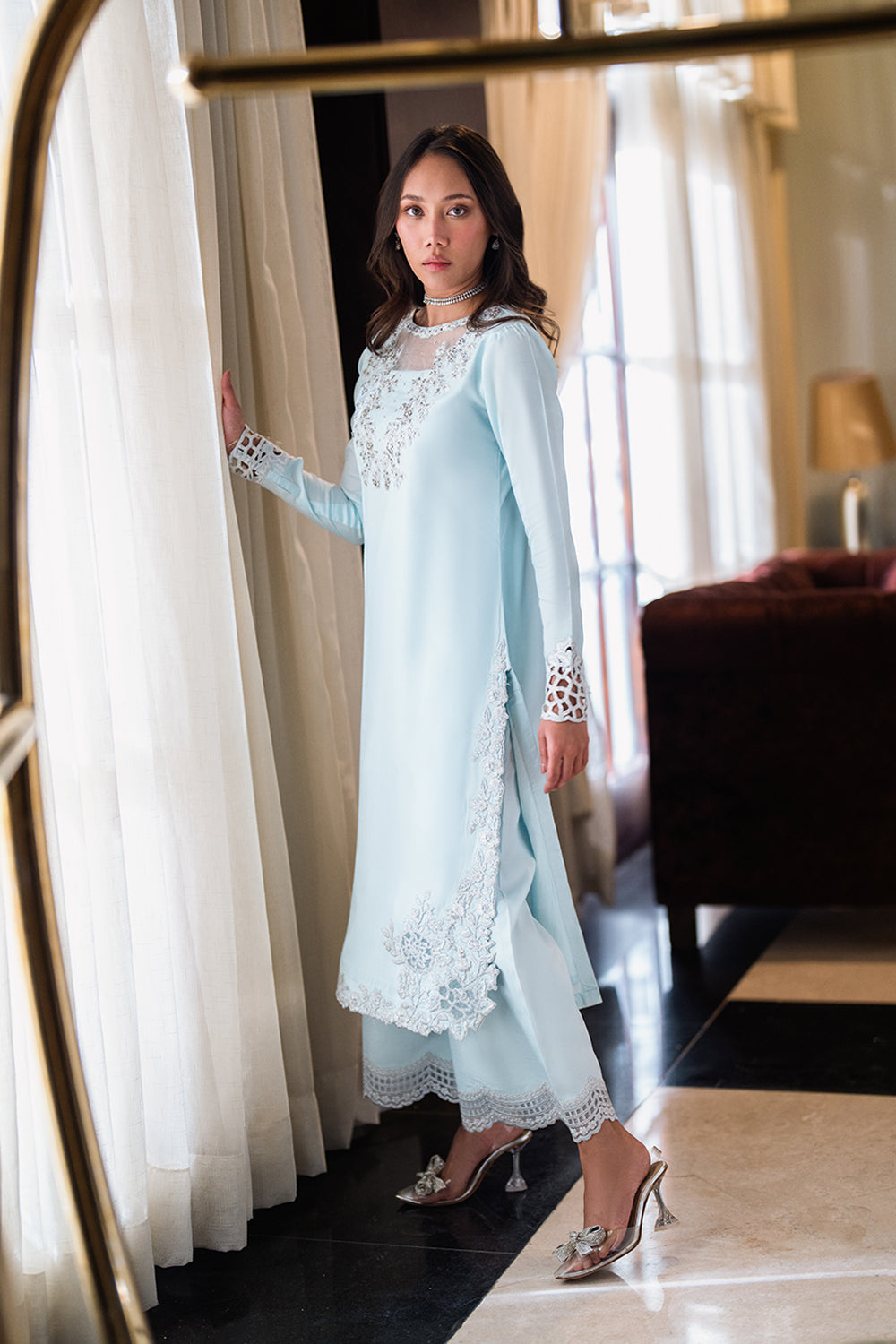 Azure | Diva Formals | Arctic Glow - Ladies Clothes - Maria Faisal