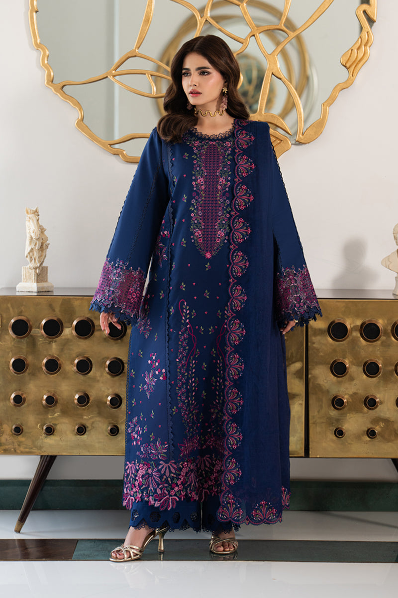 Rangrasiya | Carnation Eid Edit 26 | Aria - Luxury Dress - available at Maria Faisal in UK and USA.
