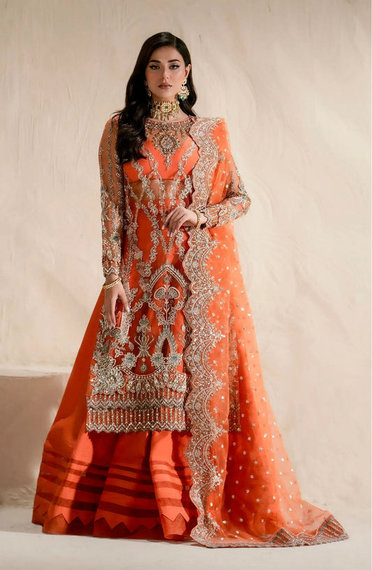 Maryum N Maria | Luxury Formals | AREZOU - MW24-562 - Wedding Dress - Maria Faisal