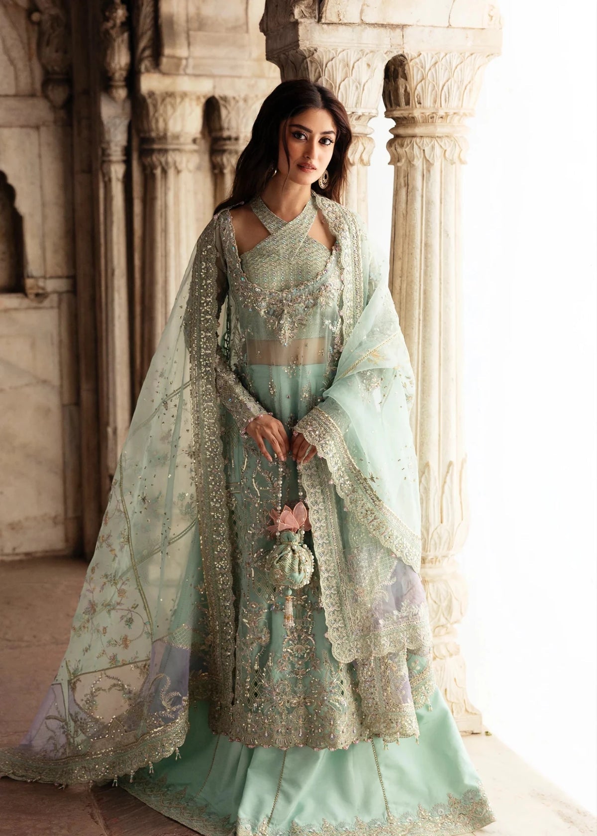 Kanwal Malik | Maahi Festive 26 | Hareem - Formal Dress - available at Maria Faisal in UK and USA.