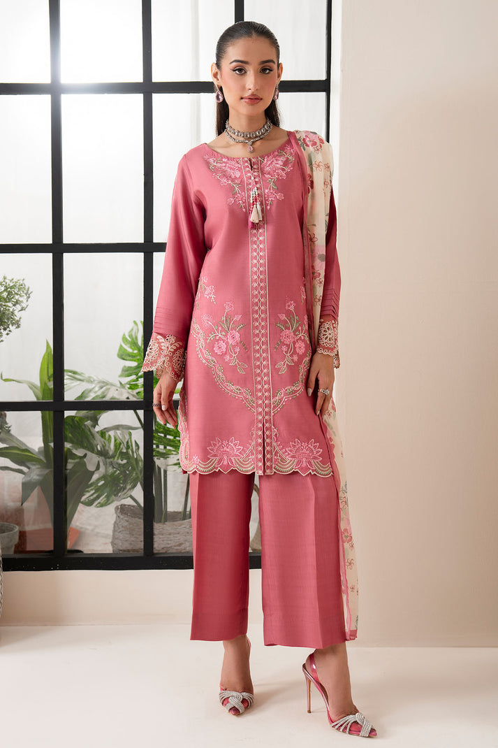 Imrozia Premium I Bloom Core | IP-170 PINK MUSK - Ladies Clothes - Maria Faisal