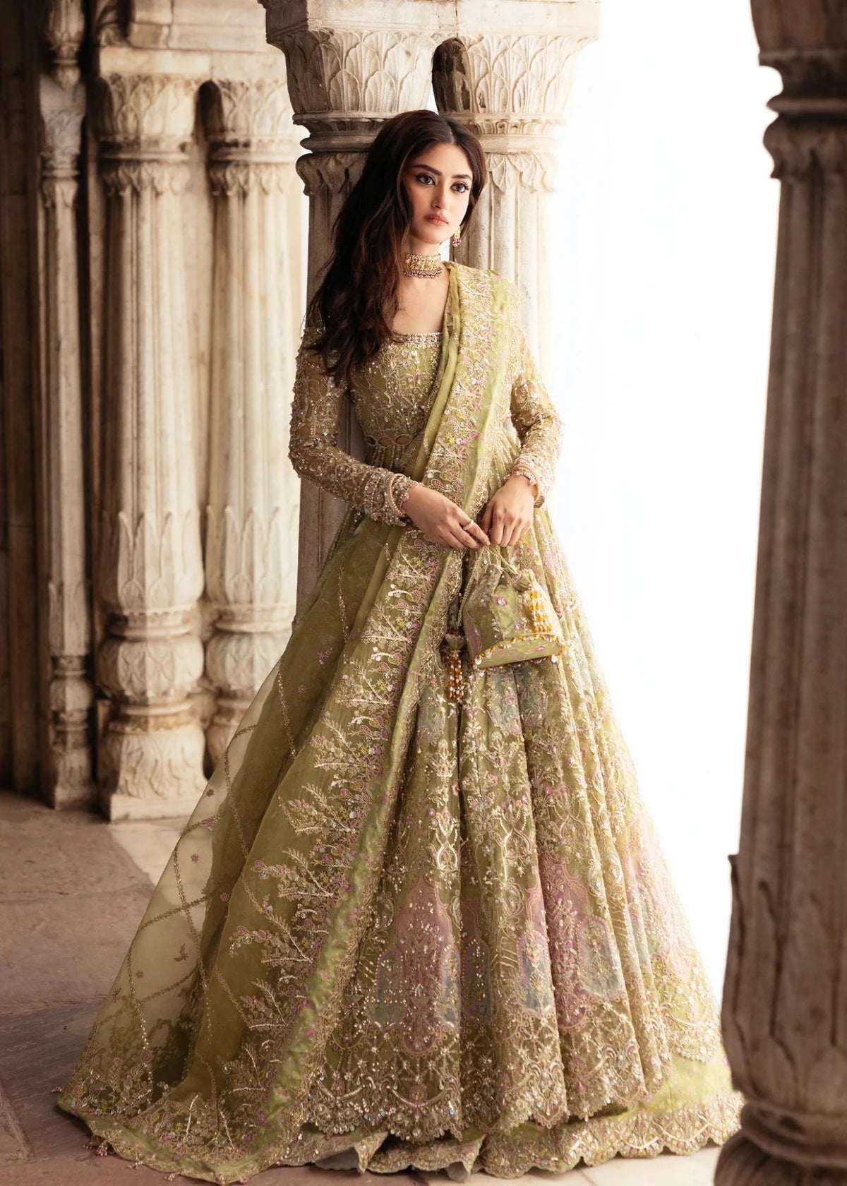Kanwal Malik | Maahi Festive 26 | Nayab - Formal Dress - available at Maria Faisal in UK and USA.