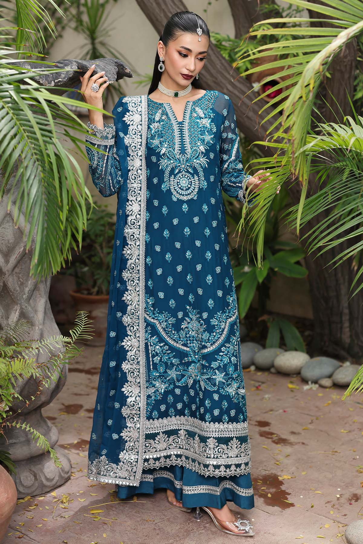 Imrozia Premium I Saiyara Formals I I-232 AZURA - Ladies Clothes - Maria Faisal
