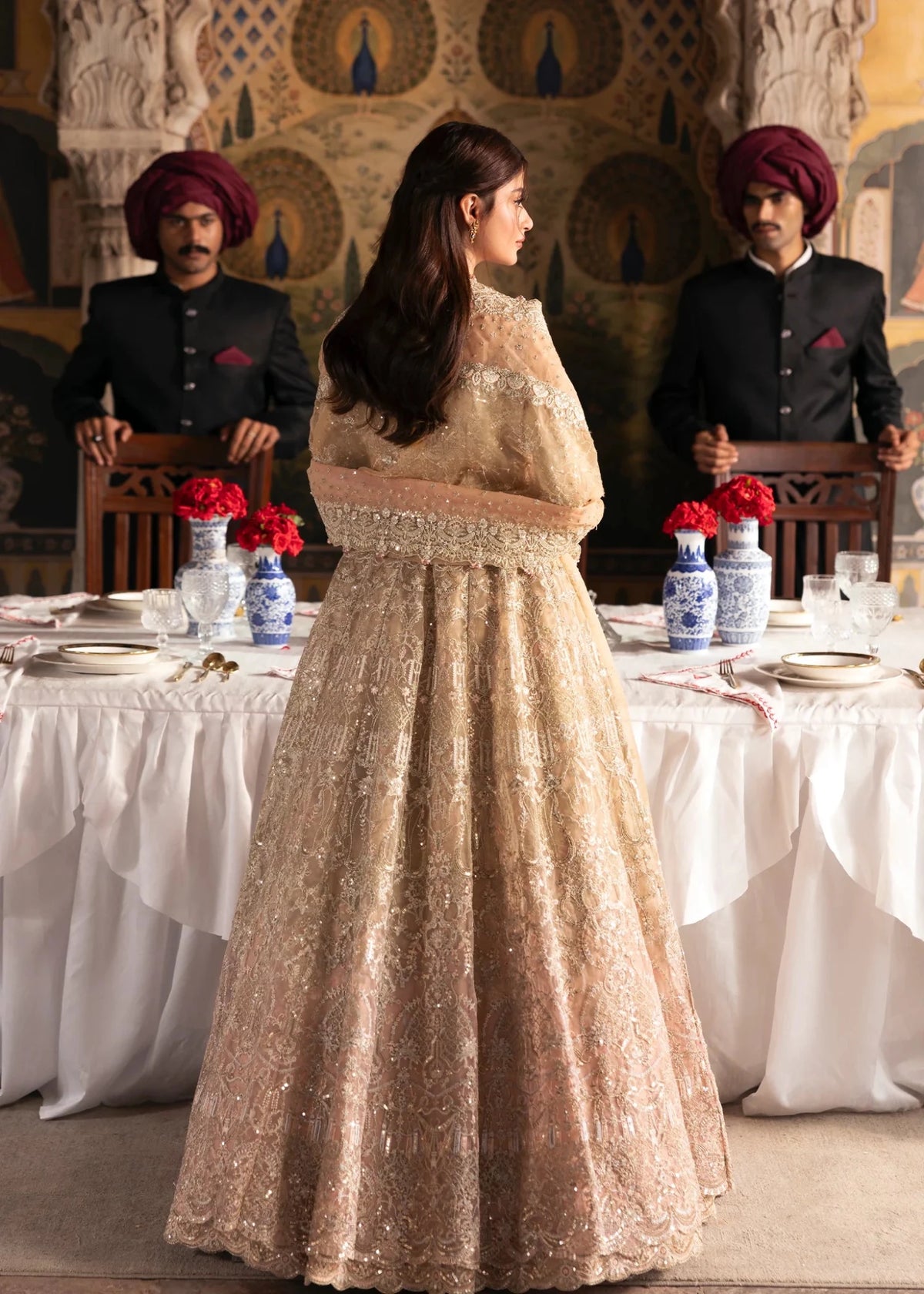 Kanwal Malik | Maahi Festive 26 | Zaariya - Formal Dress - available at Maria Faisal in UK and USA.