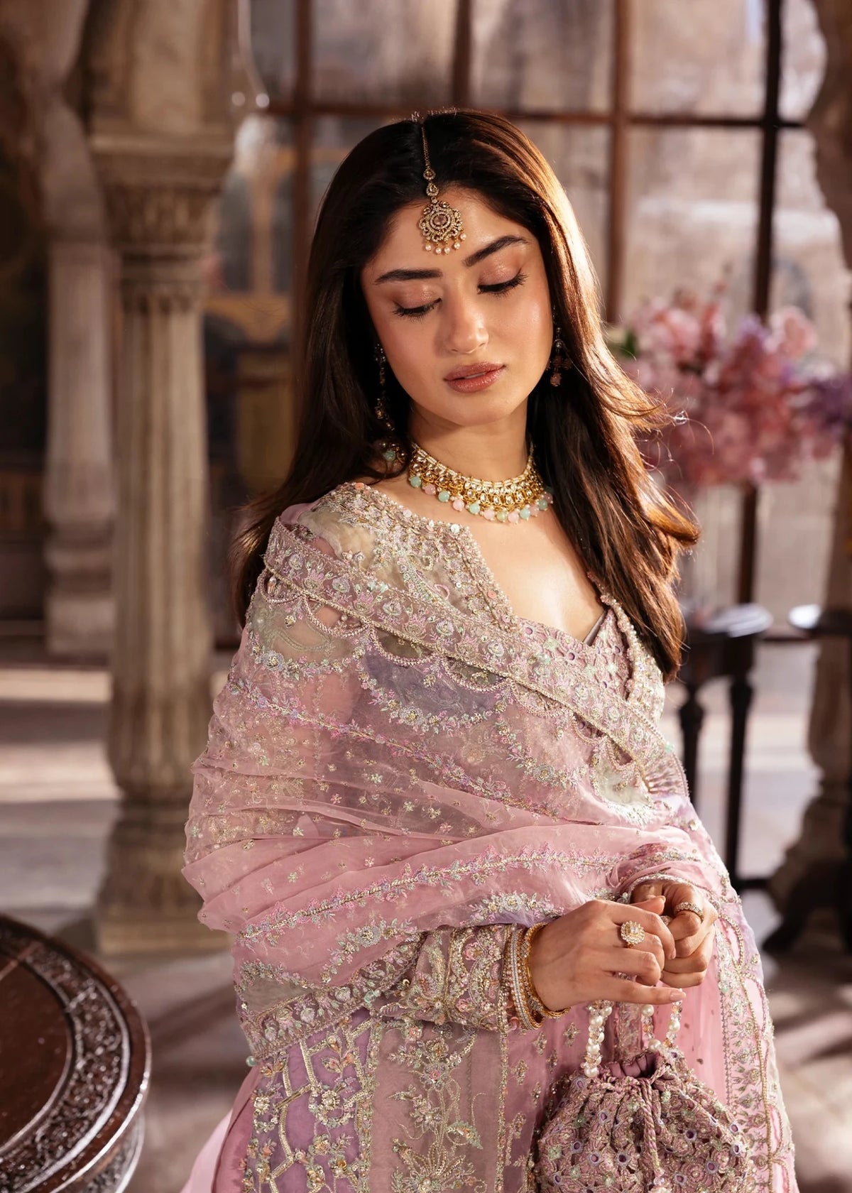 Kanwal Malik | Maahi Festive 26 | Mehru - Formal Dress - available at Maria Faisal in UK and USA.