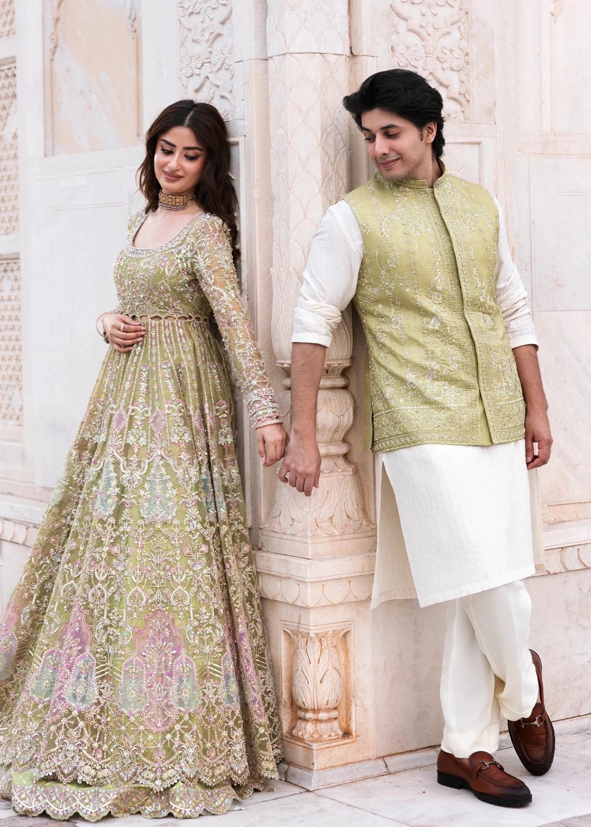 Kanwal Malik | Maahi Festive 26 | Nayab - Formal Dress - available at Maria Faisal in UK and USA.