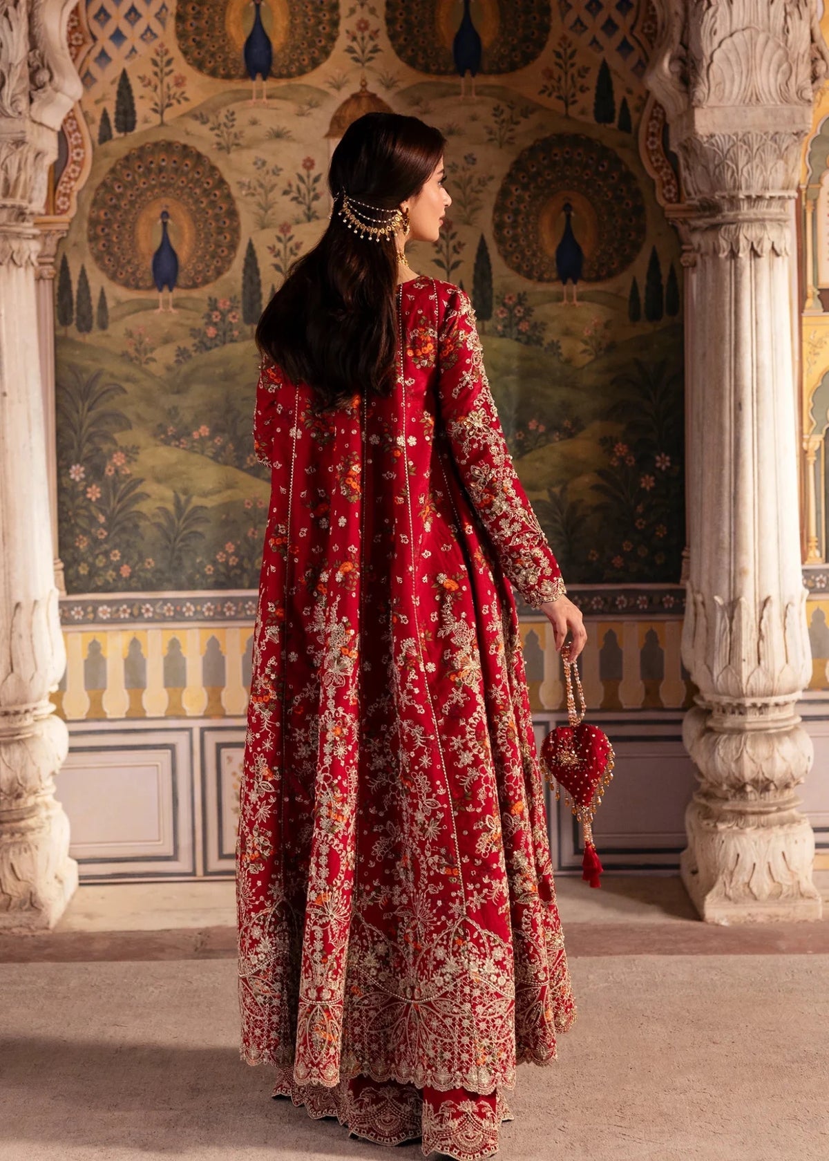 Kanwal Malik | Maahi Festive 26 | Zarminay - Formal Dress - available at Maria Faisal in UK and USA.