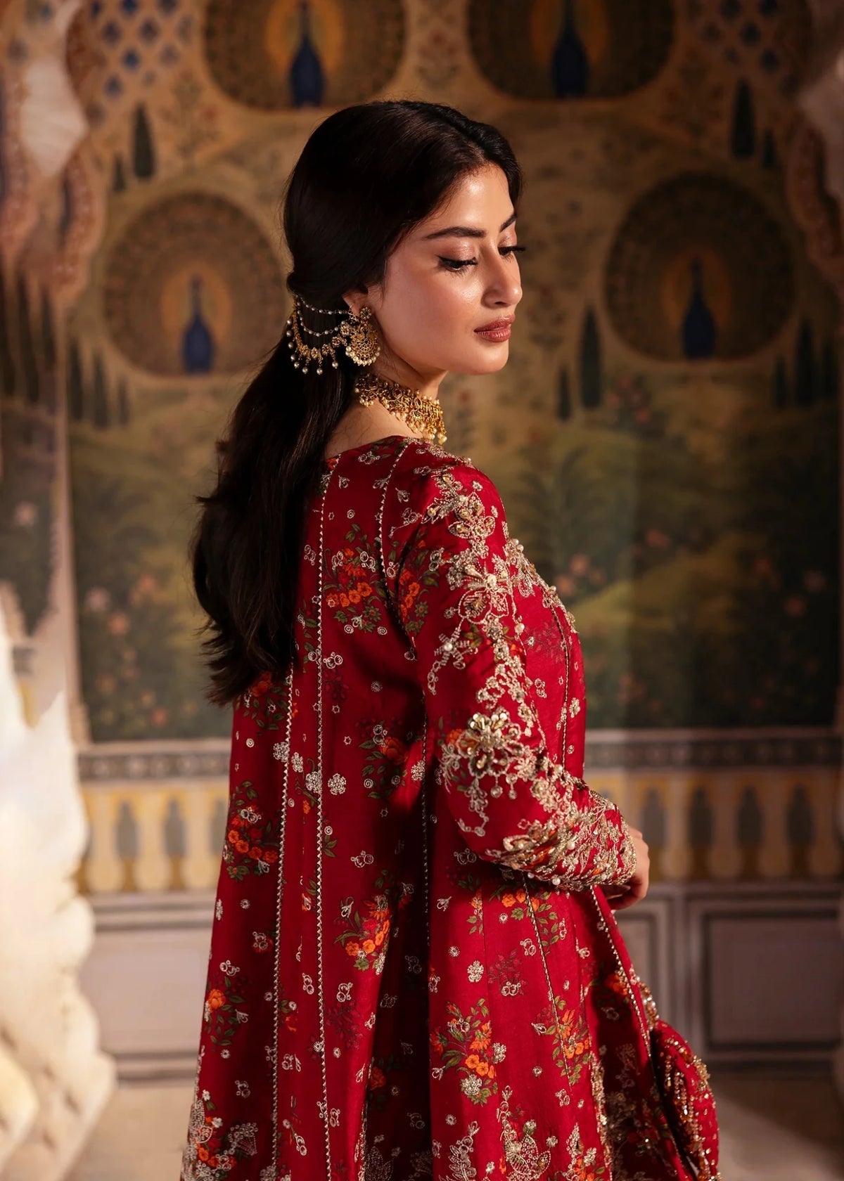 Kanwal Malik | Maahi Festive 26 | Zarminay - Formal Dress - available at Maria Faisal in UK and USA.