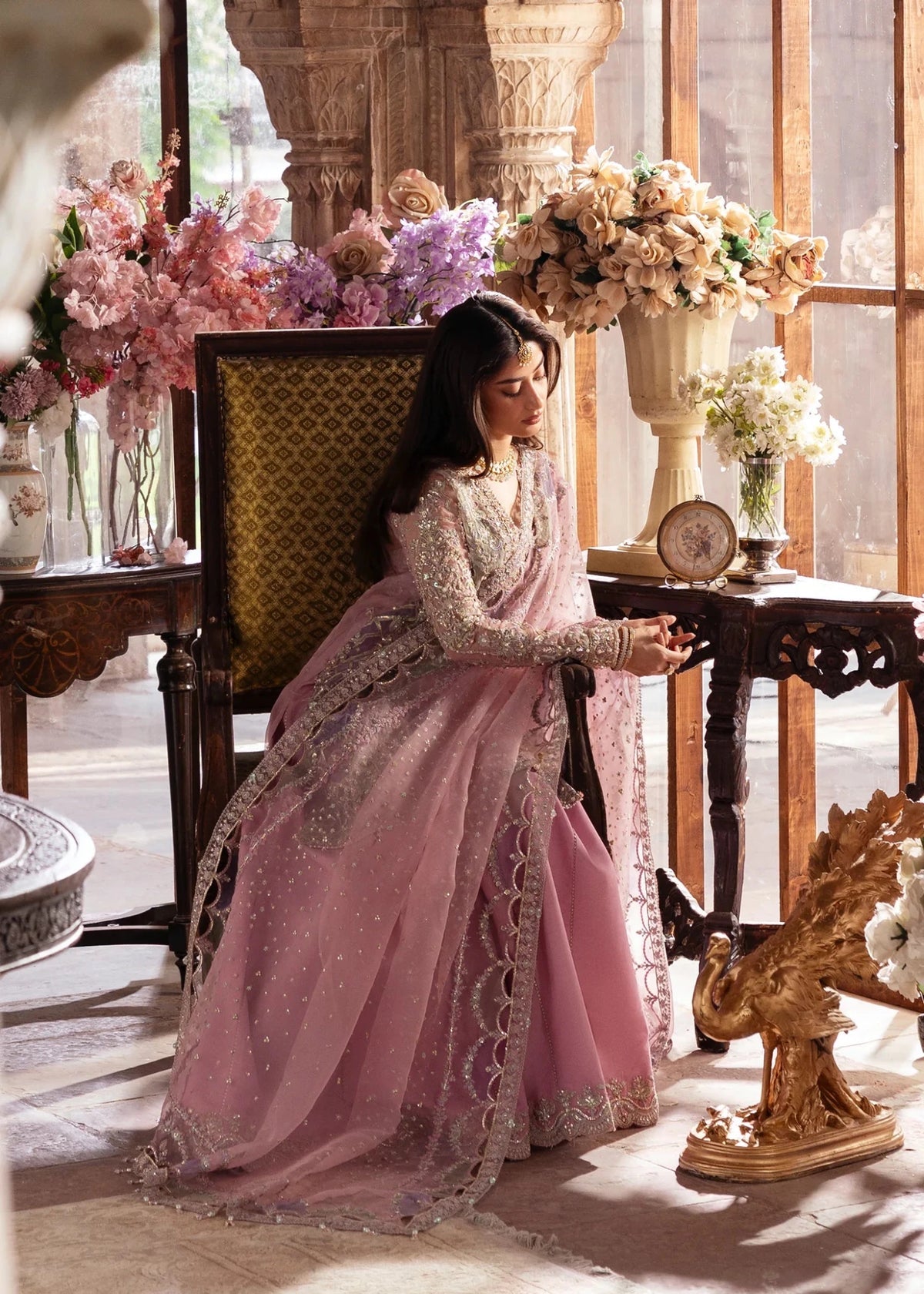 Kanwal Malik | Maahi Festive 26 | Mehru - Formal Dress - available at Maria Faisal in UK and USA.