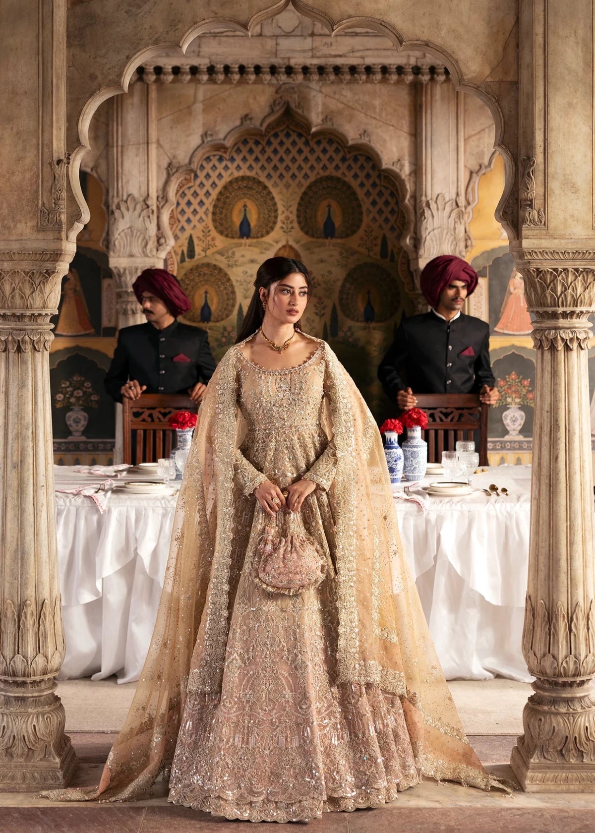 Kanwal Malik | Maahi Festive 26 | Zaariya - Formal Dress - available at Maria Faisal in UK and USA.
