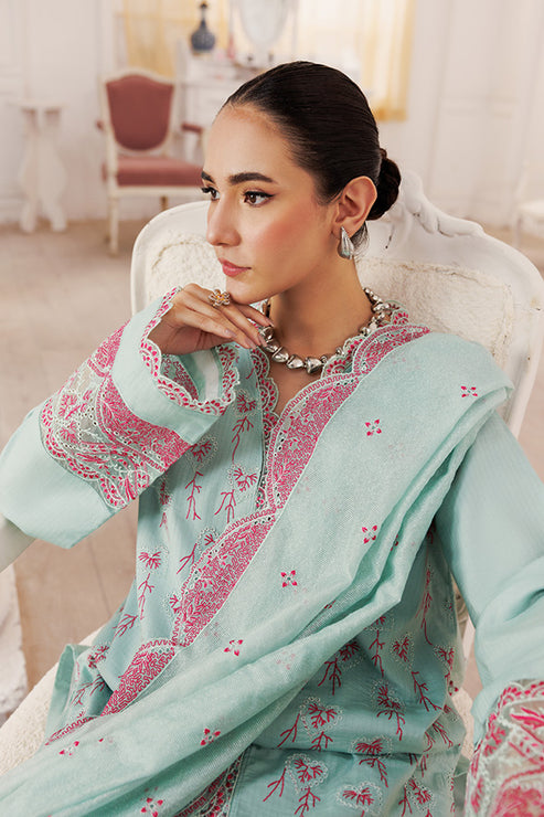 Saffron | Le Soleil 25 | Serenity - Formal Dress - available at Maria Faisal in UK and USA.