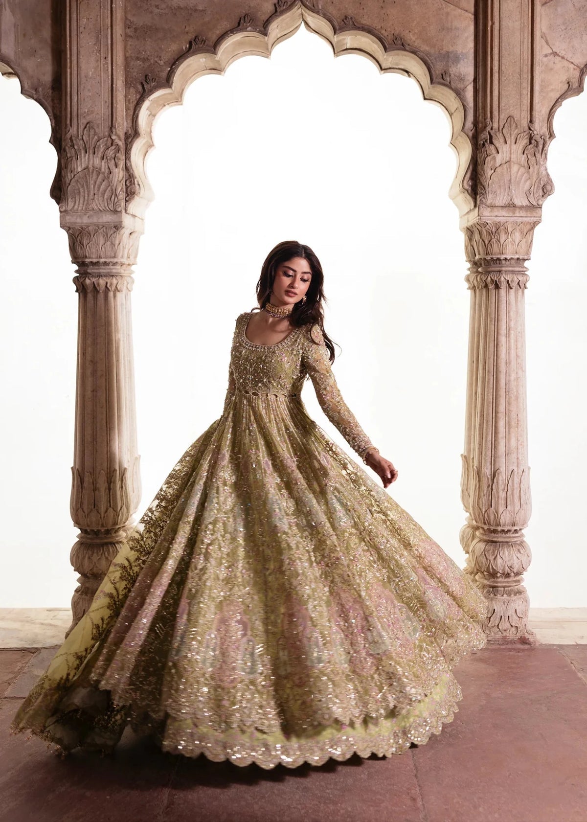 Kanwal Malik | Maahi Festive 26 | Nayab - Formal Dress - available at Maria Faisal in UK and USA.
