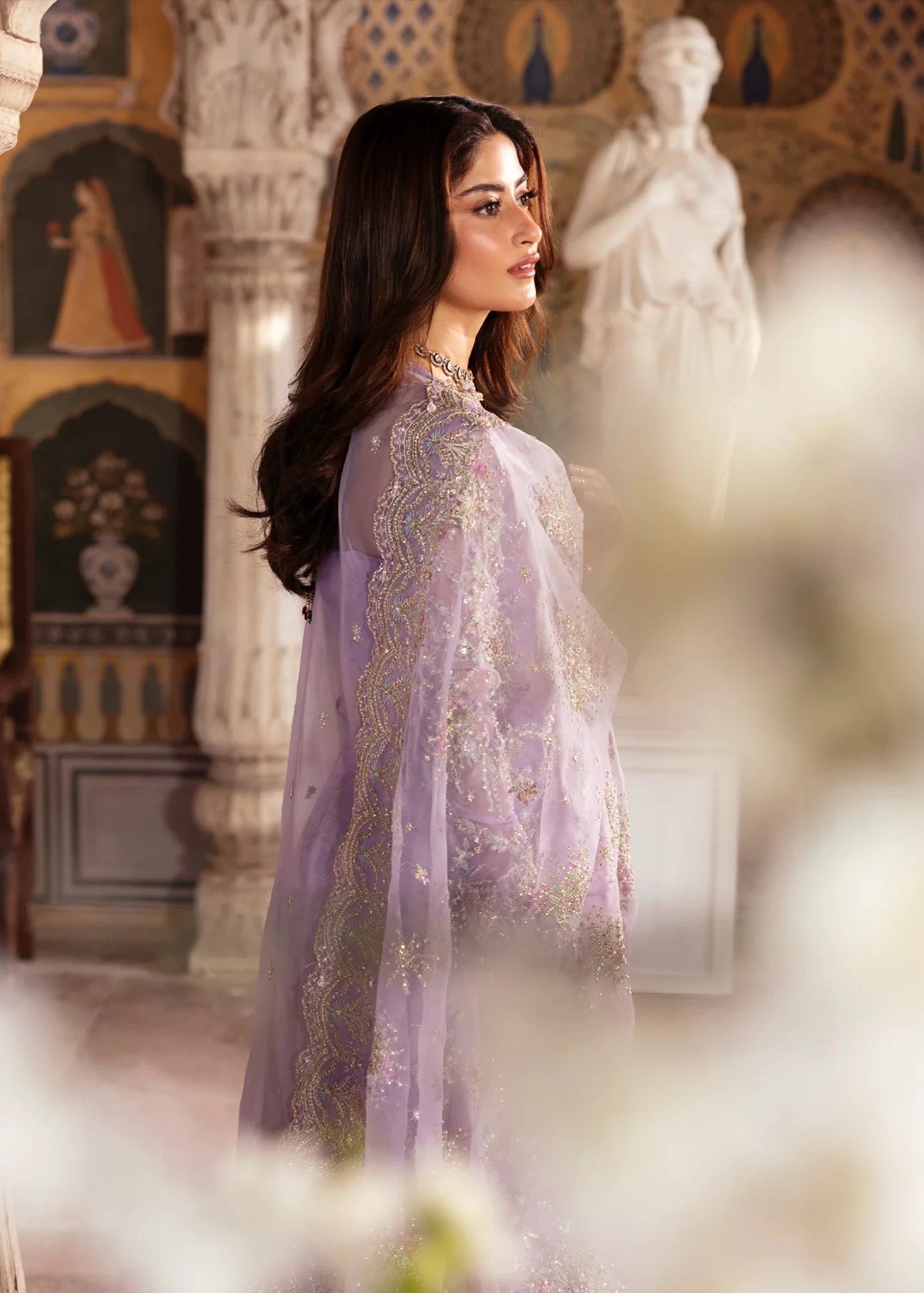 Kanwal Malik | Maahi Festive 26 | Ayla - Formal Dress - available at Maria Faisal in UK and USA.