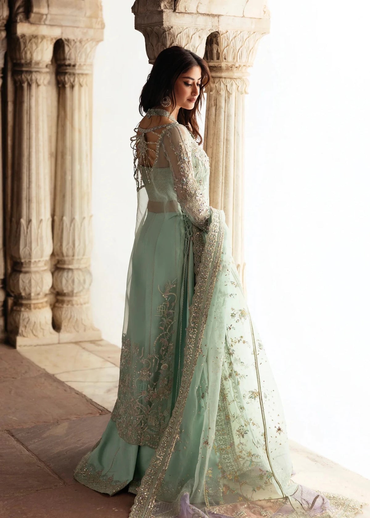 Kanwal Malik | Maahi Festive 26 | Hareem - Formal Dress - available at Maria Faisal in UK and USA.