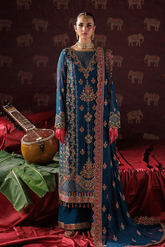 Saad Shaikh | Panache Luxury Chiffon 25 | D-04 - Ladies Clothes - Maria Faisal