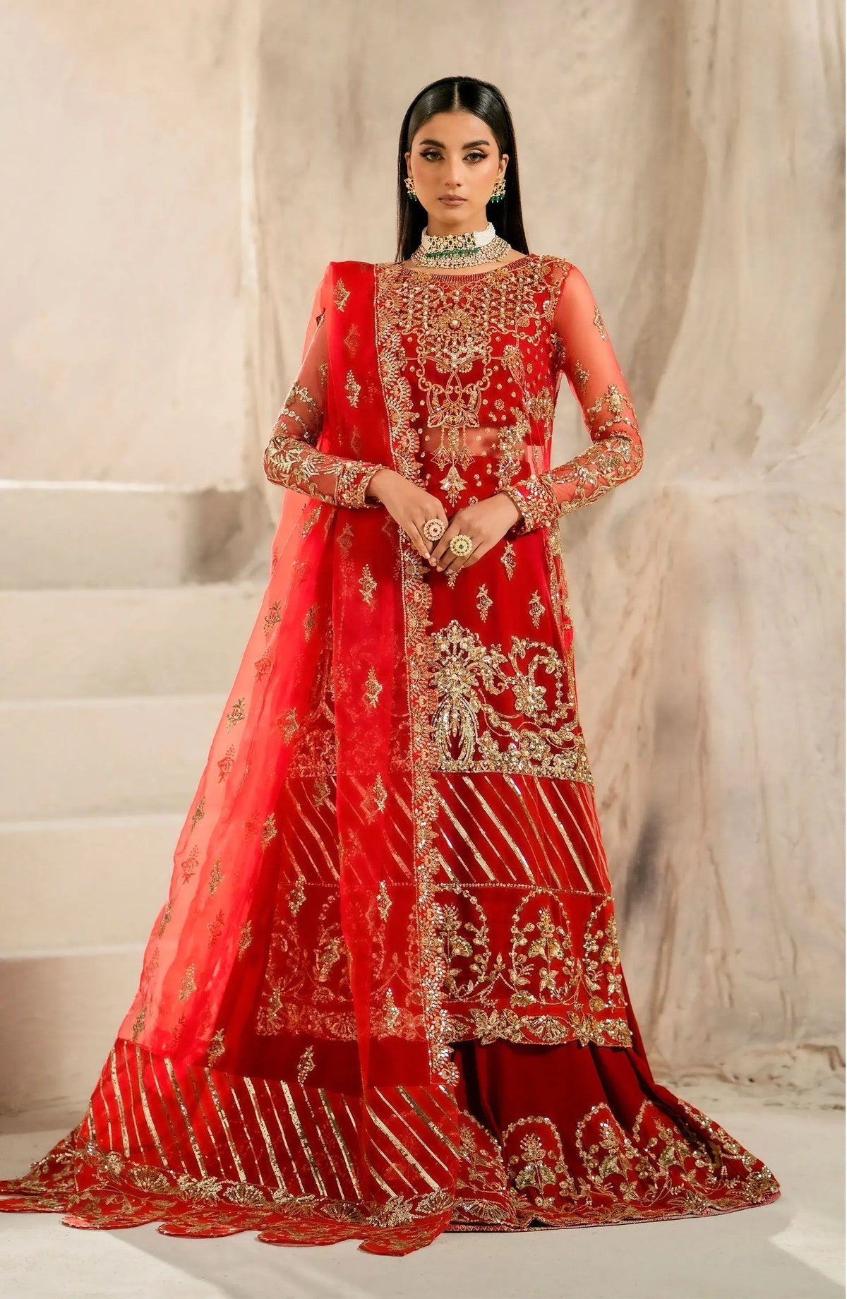 Maryum N Maria | Luxury Formals | MINOO - MW24-567 - Wedding Dress - Maria Faisal