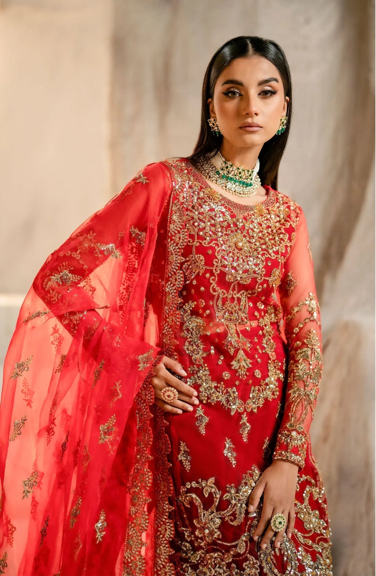 Maryum N Maria | Luxury Formals | MINOO - MW24-567 - Wedding Dress - Maria Faisal